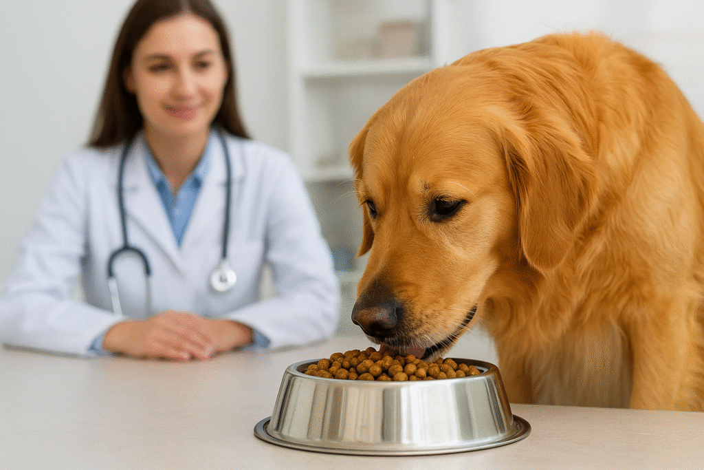 How Diet Plays a Major Role in Maintaining Your Dog’s Health Just like humans, your dog’s health and happiness greatly depend on what they eat. A well-balanced diet provides the essential nutrients needed for energy, strong bones, a shiny coat, and a robust immune system. At Animal Hospital at Aurora, we believe that nutrition is one of the most important foundations of your dog’s overall well-being. Why a Balanced Diet Matters Dogs require a combination of proteins, fats, carbohydrates, vitamins, and minerals to thrive. An unbalanced diet can lead to problems such as obesity, poor coat condition, digestive issues, or even long-term health conditions like diabetes and joint problems. The right diet helps maintain a healthy weight, supports organ function, and keeps your pet active and alert. Choosing the Right Food for Your Dog Dog food comes in several varieties, each with its own benefits: Dry Food (Kibble): Convenient, long-lasting, and often formulated to support dental health. Wet Food: Offers higher moisture content, which is beneficial for hydration and easier for some dogs to chew and digest. Raw Diet: Some pet owners choose raw food for a more natural option, but it should be prepared carefully to ensure safety and balance. Each dog is unique, and what works for one may not suit another. Factors such as age, breed, weight, activity level, and health conditions play a key role in determining the best type of food. The Role of Your Veterinarian Your veterinarian is your best resource when it comes to choosing the right diet for your dog. They can assess your pet’s health, nutritional needs, and lifestyle to recommend a diet plan tailored specifically to them. Whether it’s selecting a premium dog food brand, switching between diet types, or managing food sensitivities, professional advice ensures your dog gets the nutrition they need to live a long, healthy life. Final Thoughts Feeding your dog a balanced and appropriate diet is one of the best ways to show love and care. Remember — good nutrition equals good health. For personalized guidance on your dog’s dietary needs, schedule a consultation with our veterinary team at Animal Hospital at Aurora. We’re here to help your furry friend live their healthiest, happiest life.